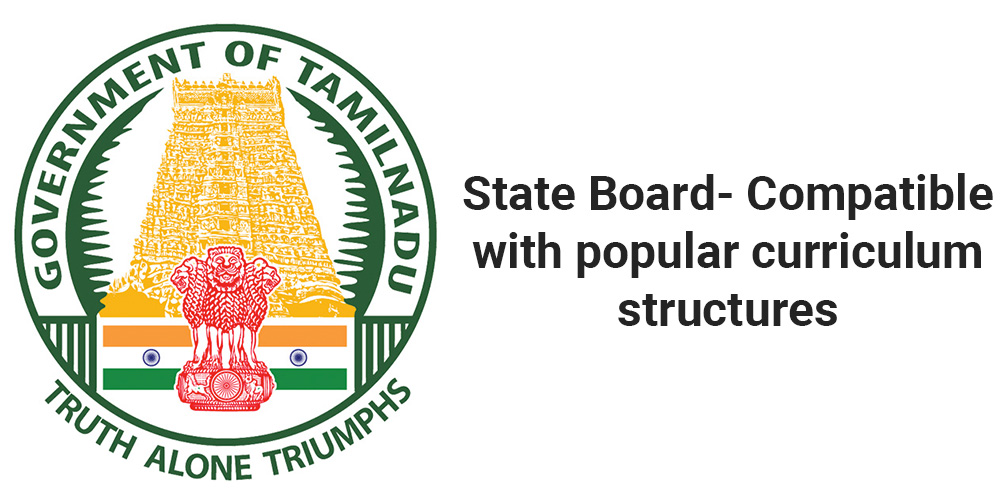 State Board- Compatible with popular curriculum structures